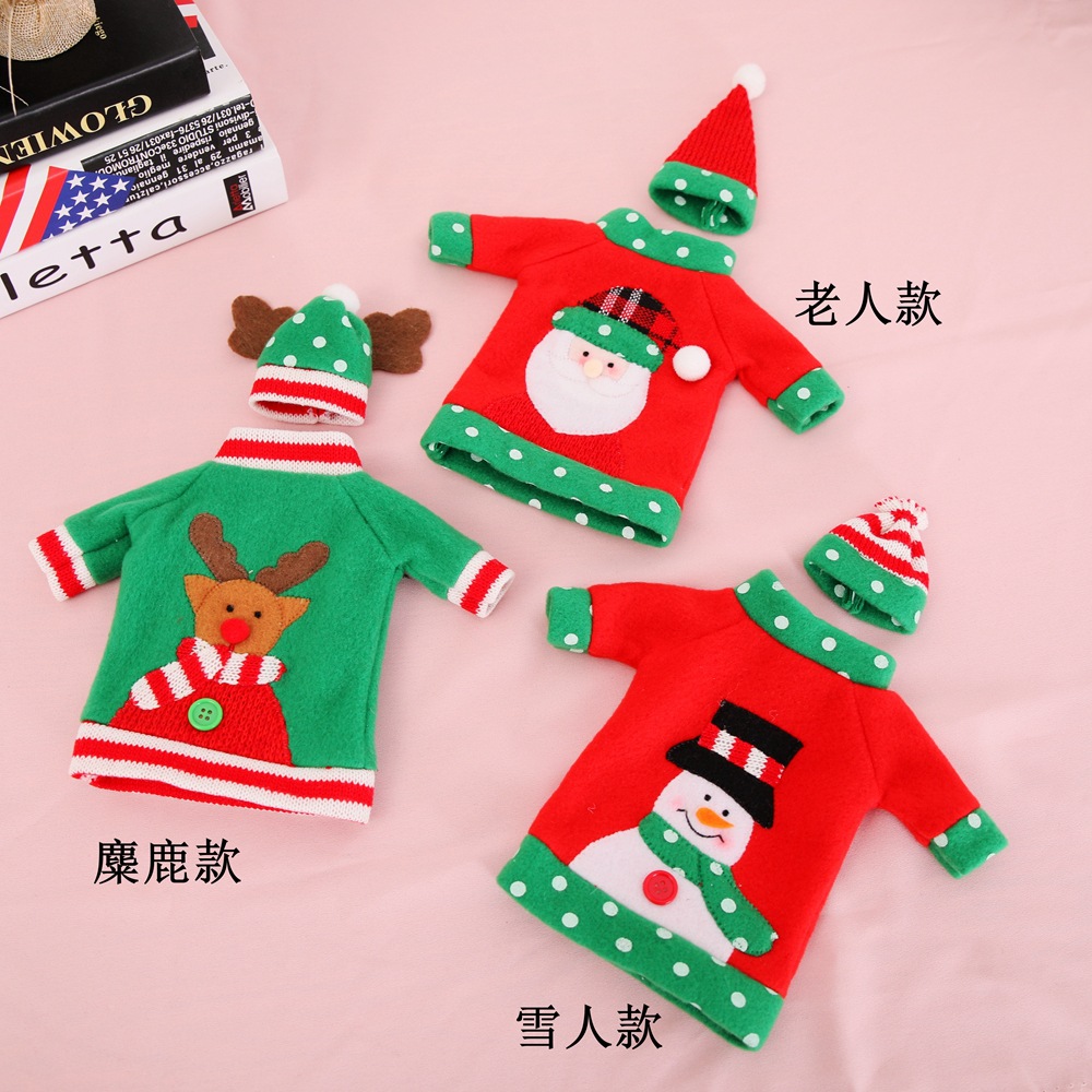 Embroidery Xmas Ornaments - 2025 Nieuwe Kerst Tafeldecoratie Sneeuwpop Kerstman