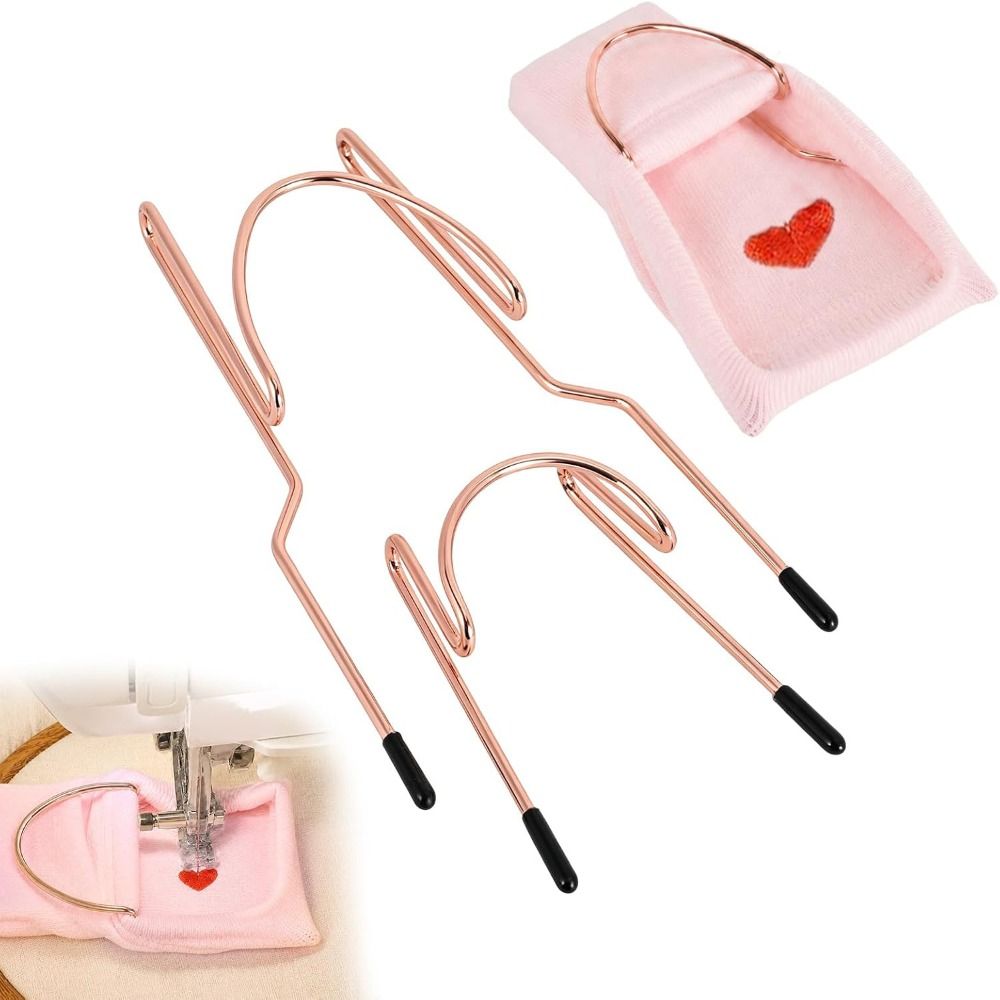 Embroidery Service - 3-delige set metalen sokkenhoepel borduurset met