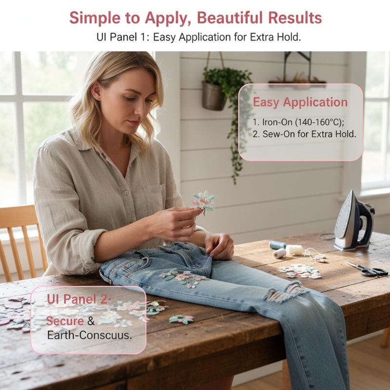 Embroidery On Jeans - 1 stuks jas jeans ambachtelijke accessoires