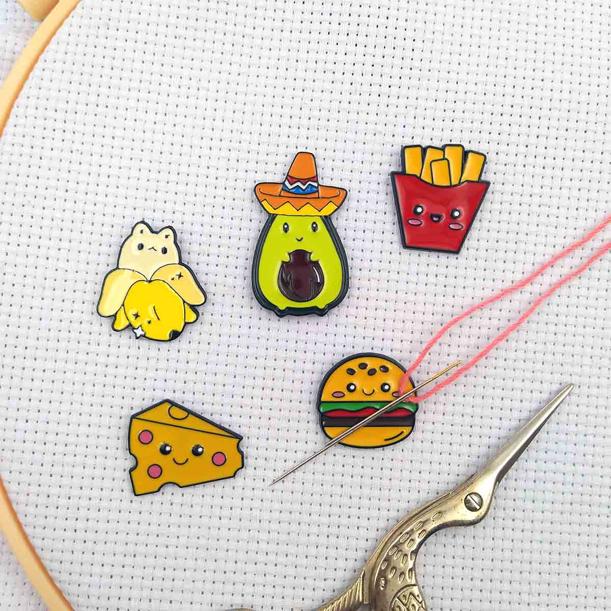 Embroidery X Stitch - Magnetische Naald Oppassers Voor Kruissteek Leuke