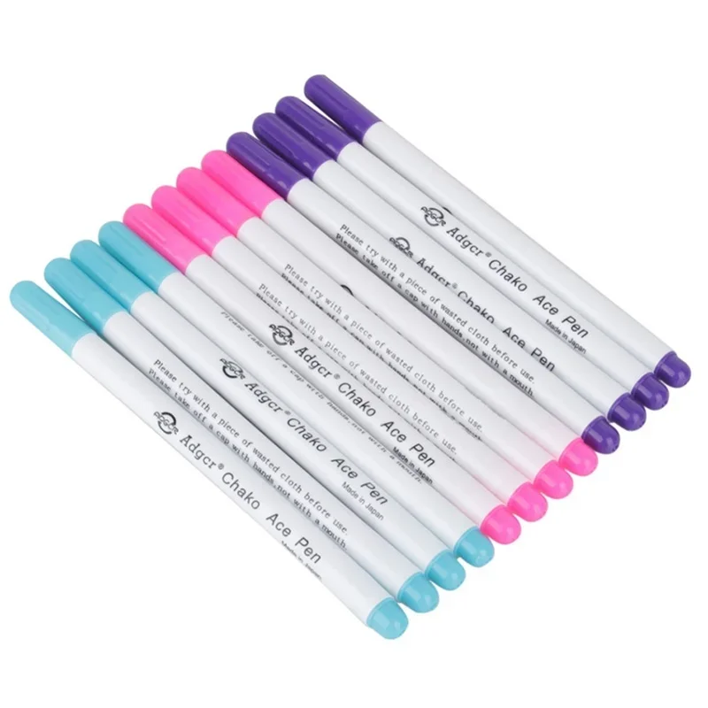 Embroidery X Stitch - Wateroplosbare verdwijnende pen Steekmarkering Trekrooster op