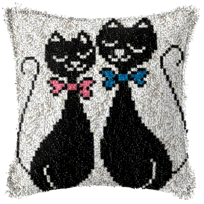 Dierenserie Latch Hook Set Bor - Printed Embroidery Kit recensie en prijs