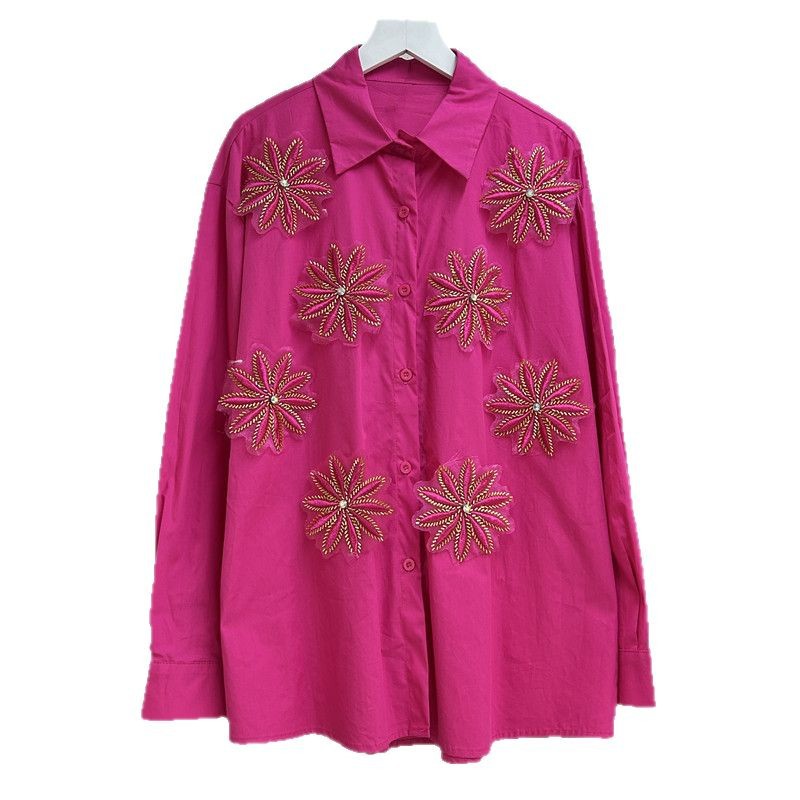 Blouses Damesoverhemd Vintage  - Embroidery Service recensie en prijs