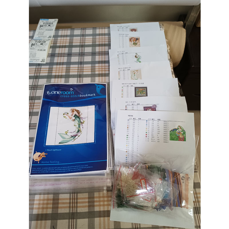 Cross Stitch Canvas Kit, DIY B - Embroidery Rose Stitch recensie en prijs