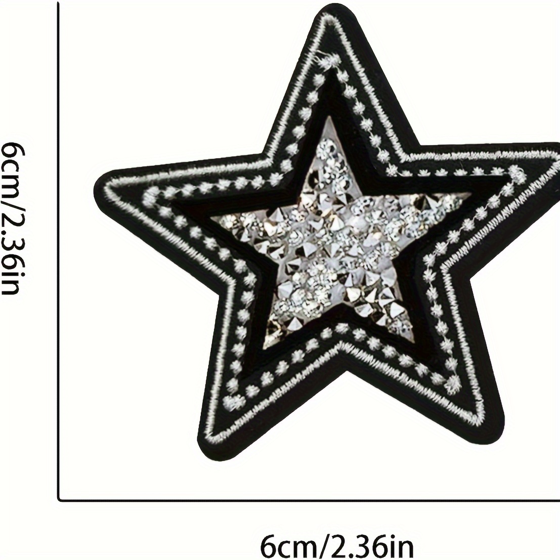 5 Stuks Zwart En Wit Twinkle S - Embroidery On Jeans recensie en prijs