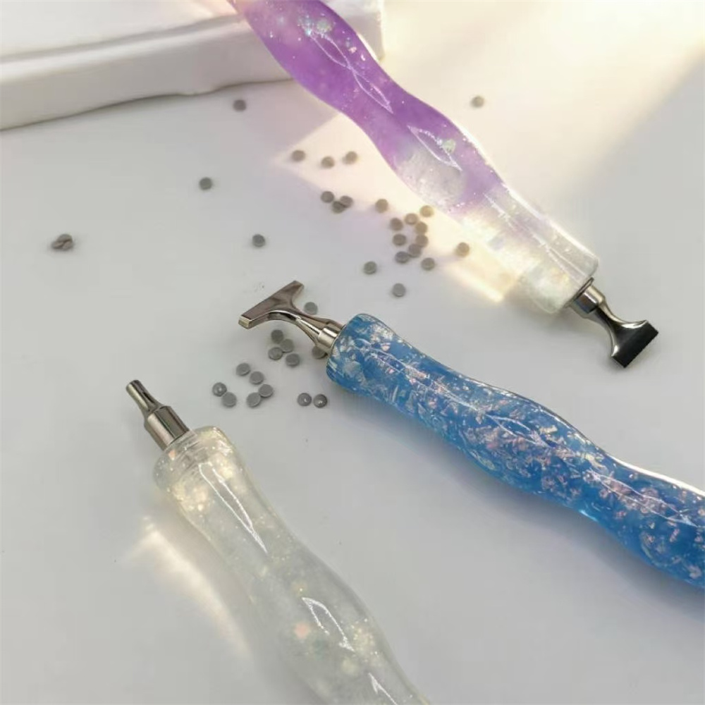 Nieuwe golvende hars diamant s - Embroidery Service recensie en prijs