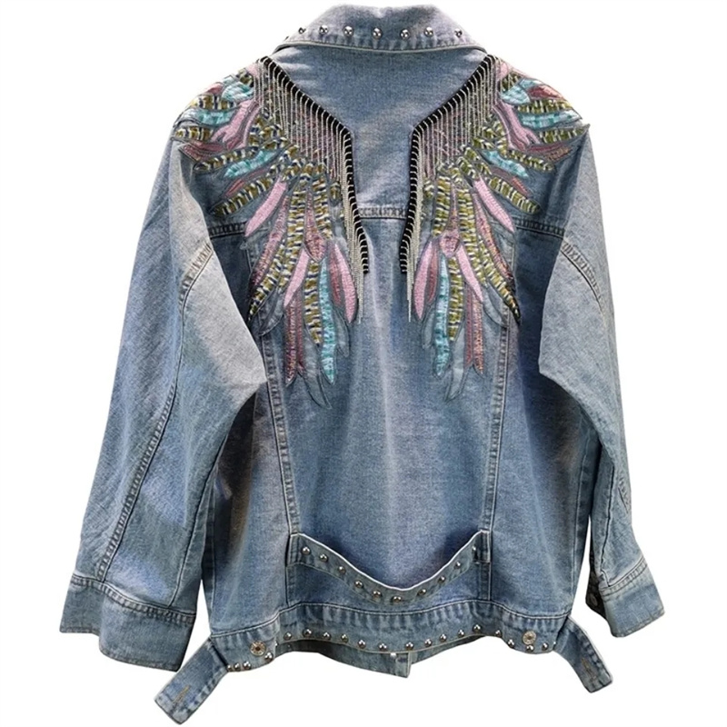 2026 Nieuwe Herfstmode Gespeld - Embroidery On Jeans recensie en prijs