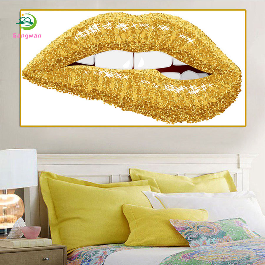Diy Diamant Painting Abstracte - Embroidery Lips recensie en prijs