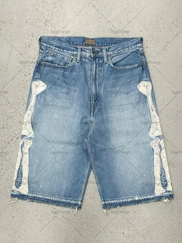 Deeptown Y2k Vintage Harajuku  - Embroidery On Jeans recensie en prijs