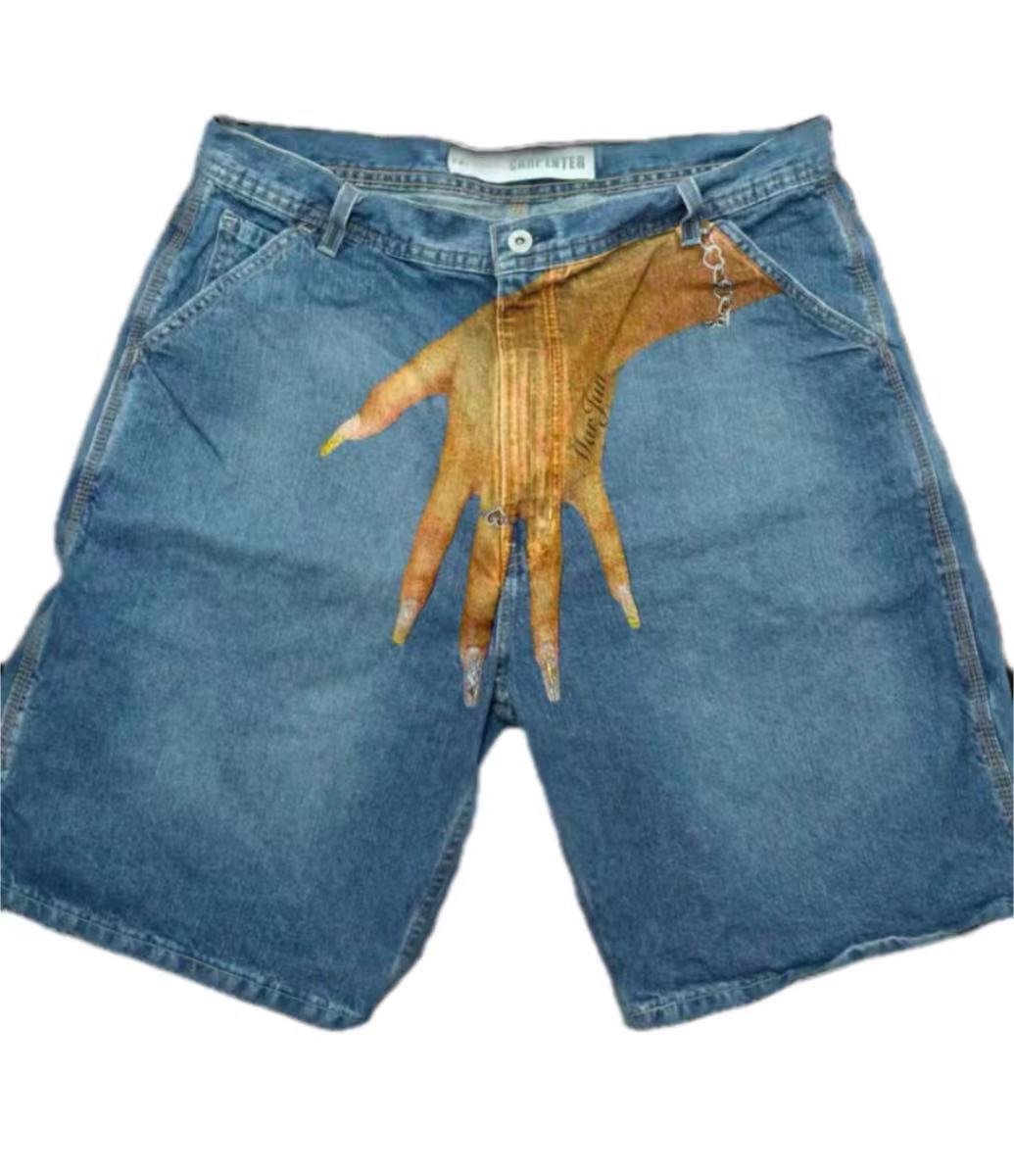 Deeptown Y2k Vintage Harajuku  - Embroidery On Jeans recensie en prijs