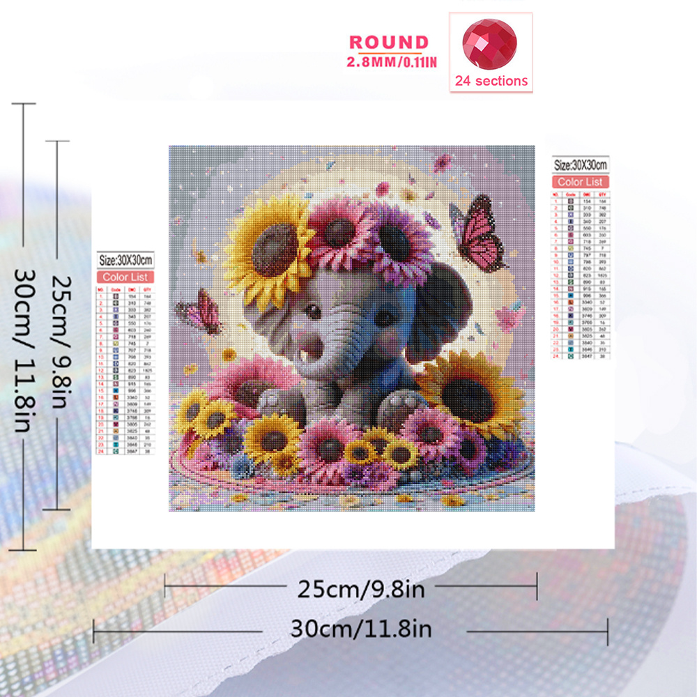 Evershine Olifant Diamant Schi - Embroidery Uae recensie en prijs