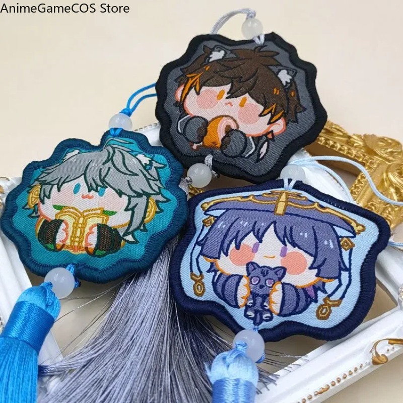 Anime Genshin Impact Tartaglia - Embroidery Xmas Ornaments recensie en prijs
