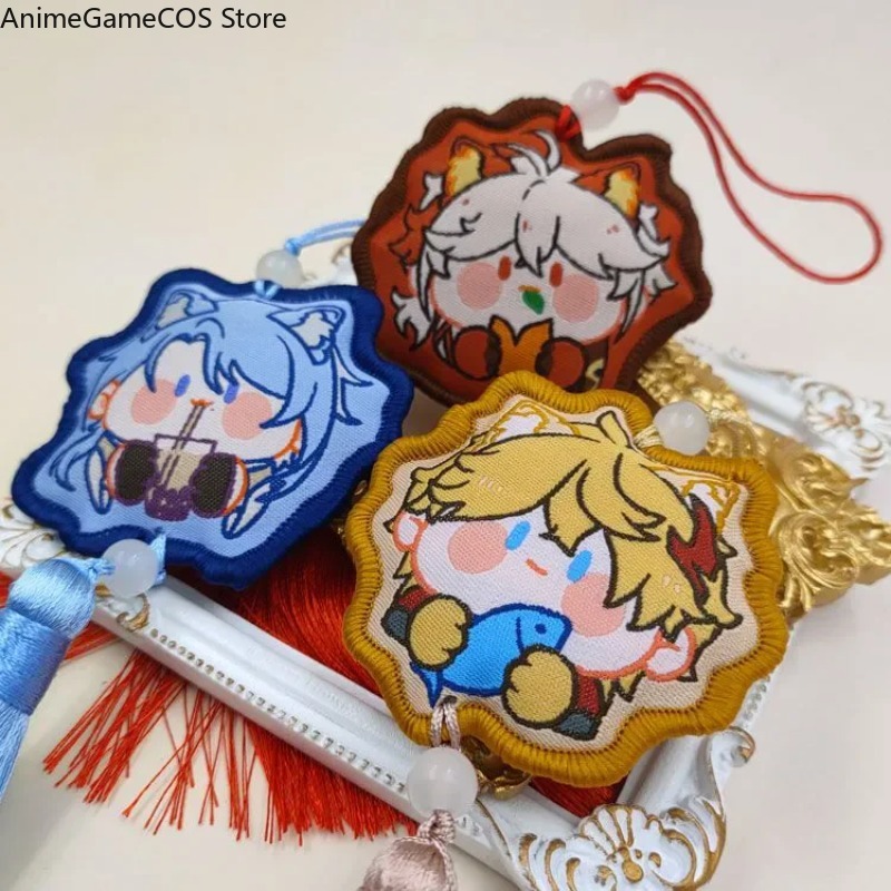 Anime Genshin Impact Tartaglia - Embroidery Xmas Ornaments recensie en prijs