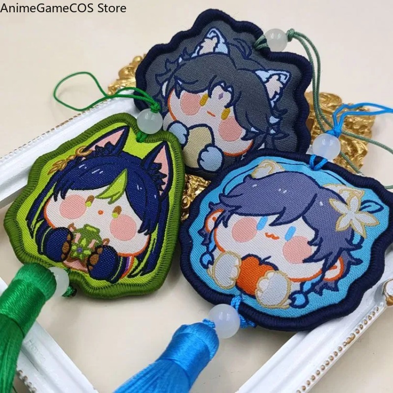 Anime Genshin Impact Tartaglia - Embroidery Xmas Ornaments recensie en prijs