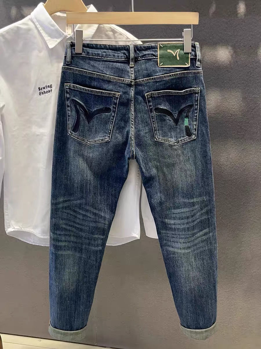 Herenkleding Kleding Retro Jea - Embroidery On Jeans recensie en prijs