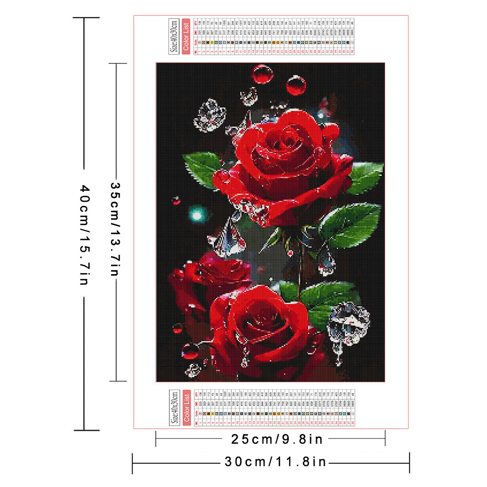 AZQSD Diamant Schilderij Volle - Embroidery Rose Stitch recensie en prijs