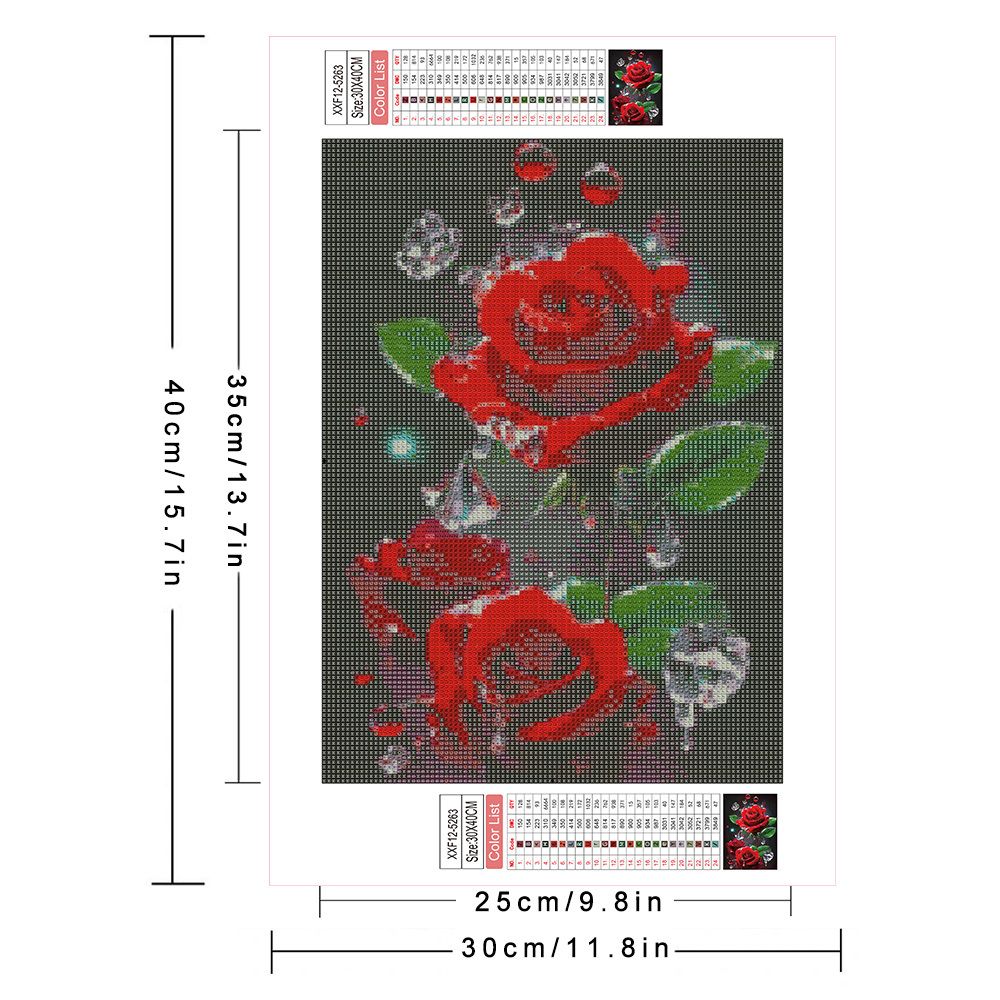 AZQSD Diamant Schilderij Volle - Embroidery Rose Stitch recensie en prijs