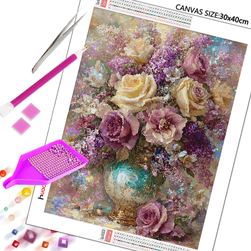 Huacan Volledige Diamant Schil - Embroidery Rose recensie en prijs