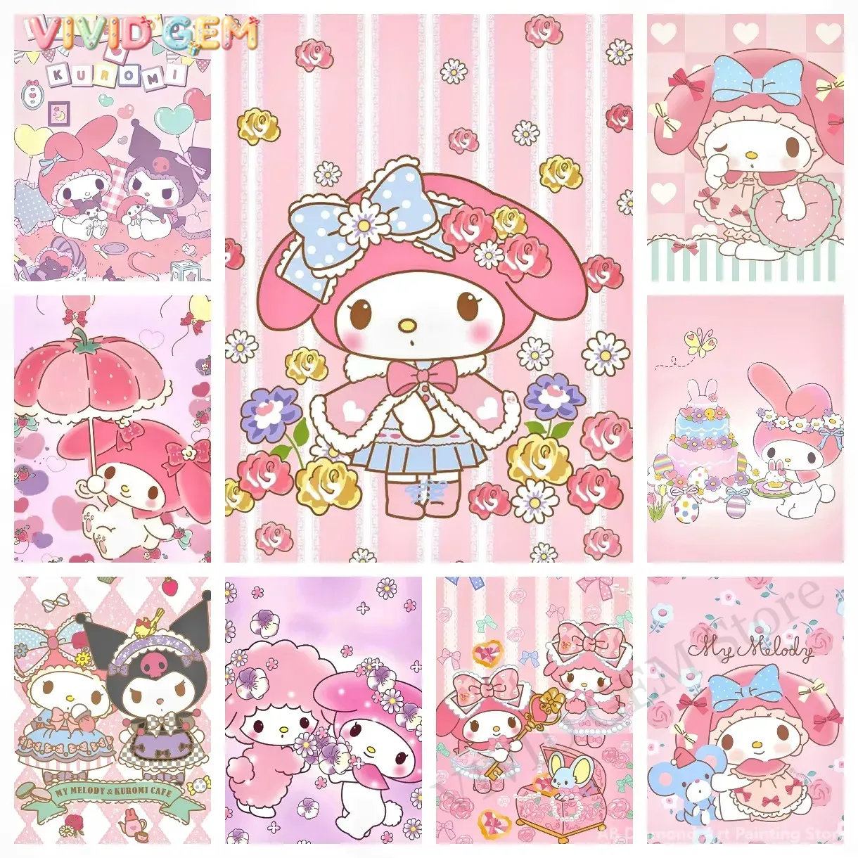 Diamond Painting My Melody San - Embroidery Uae recensie en prijs